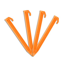 6-Inch ABS Plastic Plastic Tent Stake Heavy Duty for Outdoor Camping or Gardening Plastic Peg Hooks